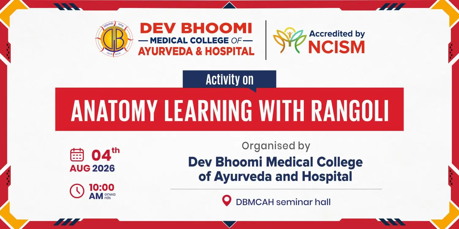 Anatomy learning with rangoli